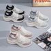 Women's New Mesh Breathable White Women's Autumn Fly Woven Niche Versatile Casual Shoes Soft Sole_vogvips.com