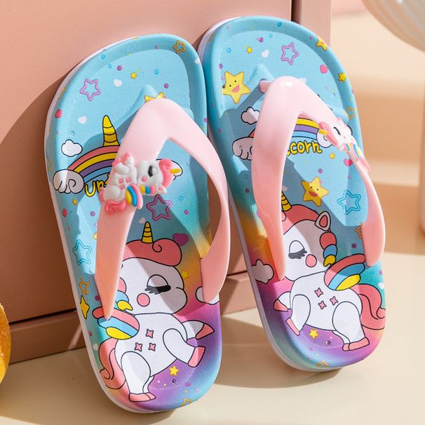 Kids Summer Cartoon Flip-ps Beach Shoes Flip Ps_vogvips.com