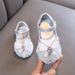 New Lady Girl Princess Girl Baby Student Single Shoe Leather Shoes Dance Velcro_vogvips.com