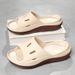Fashion Non-Slip Slippers House Soft Platform Slide Sandals Men Indoor Outdoor Shower Bathroom Slipper Casual Shoes_vogvips.com