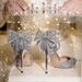 Women's Crystal Princess High Heeled Sandals One Strap Stiletto Wedding Shoes Spring Autumn Bride 18th Birthday Bow Knot_vogvips.com