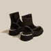 Platform Martin For Women, Autumn And Winter New British Square Fashion Trendy Boots, Retro Metal Functional_vogvips.com