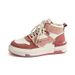 High Top Board For Women Autumn And Winter New Women's Student Instagram Trendy Versatile Thick Casual Shoes, Soft_vogvips.com