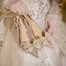 French Style Crystal High Heels With Bowknot Wedding 2023 Rhinestone Pointed Toe Stiletto Summer Women's Sandals Gold_vogvips.com