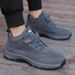 Plus Size Spring New Elderly Men's Mesh Breathable Sports Anti Slip Walking Shoes_vogvips.com