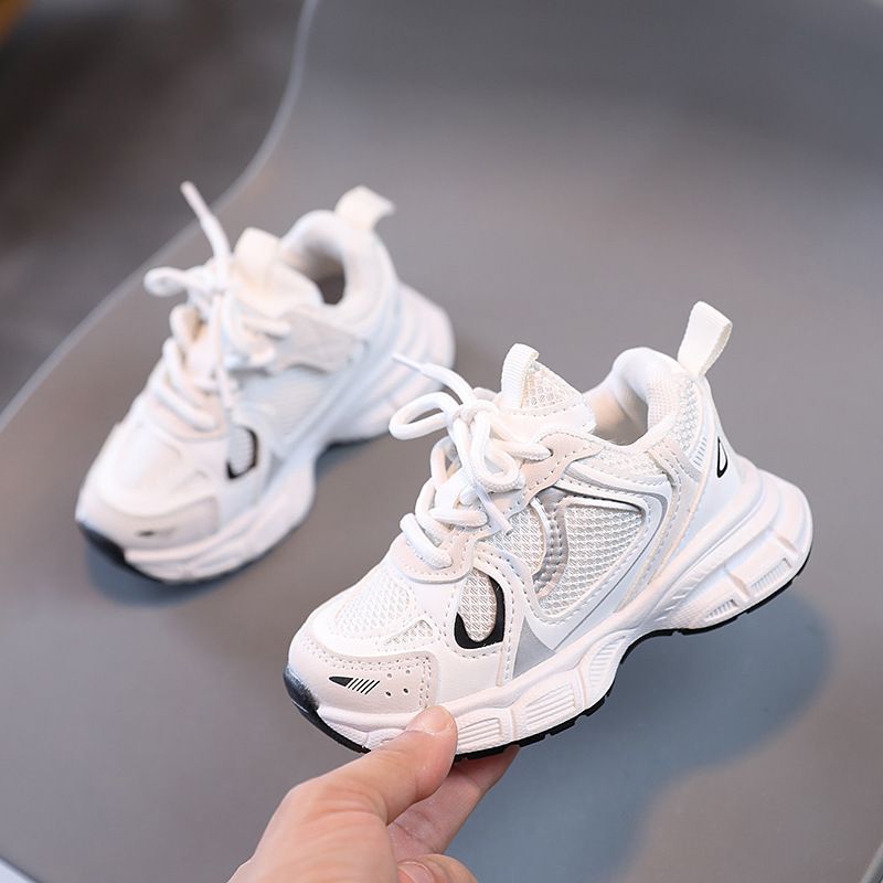 Boys' Girls' Sports Breathable Running 2026 Spring And Autumn New Children's Shoes, Mesh Dad Shoes For Young Children_vogvips.com