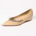 Flat Shoes Women's Nude Fashion Versatile Pointed Rhinestones Are Not Tired Of Feet Temperament Single Shoes_vogvips.com