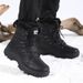 Winter Men's Shoes, Snow Boots With Fleece Insulation, Cotton Boots, Cross-border Plus Men's Boots, Sports Shoes_vogvips.com