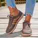 Women’s Shoes Ladies Retro Flat Shoes Casual Sports Shoes Women's German Training Shoes Fashion Large Size Women's Shoes Forrest Gump Shoes_vogvips.com