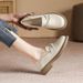 Fashionable Hot-selling Soft Loafers For Women, 2026 New Model, Low-heeled Flat Versatile Shoes, Retro British Style_vogvips.com