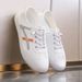 White For Women 2026 New Style Single Leather Korean Version Student Shoes Versatile Lightweight Casual Flat Sneakers_vogvips.com