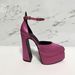 Elegant Rhinestone Platform Stiletto Heels - 14.5cm Chunky High Heels For Women, Pointed Toe Evening Shoes, Waterproof Sole, Wide Sizes 35-42_vogvips.com