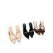 Pointed Toe High Heel Sandals With Leopard Print - Slingback Flats For Dressy Outfits - Comfortable Slip-On Design With Suede Upper And Rubber Sole_vogvips.com