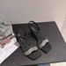 French-style Fashionable One-strap Elegant Rhinestone Sandals For Women, 2026 New Summer Model, Thin-heeled Satin_vogvips.com
