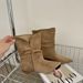 Brown Pointed Toe Slim Mid-Calf Martin Women's 2025 Autumn Winter Chunky Heel Slouch Western Cowboy Ankle Boots_vogvips.com