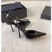 High Heels Women 2024 Spring New Nightclub Style Sexy Rhinestone Patent Leather Black Stiletto Strap Toe Sandals_vogvips.com