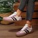 Contrasting Color Plus Size Sneakers Spring And Autumn New Round Toe Deep Mouth Soft Sole Non-slip Wear-resistant Flat_vogvips.com
