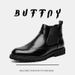 Men's Leather Boots High-top Shoes Thick Sole Heightened Soft Leather Surface Daily Leisure Work Commute Martin Boots_vogvips.com