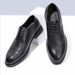 Euro Step 2025 Men's New Brogue Carved Leather Formal British Business Wedding Bridal Studio Shoes_vogvips.com