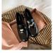 Cowhide Version Genuine Gold Coin Heel Thick Bottom Small Leather Shoes Loafers For Women_vogvips.com
