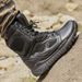 Black Combat Boots New Elite Spider Combat Boots Low Top Light Combat Boots Shock Absorption High Top Outdoor_vogvips.com
