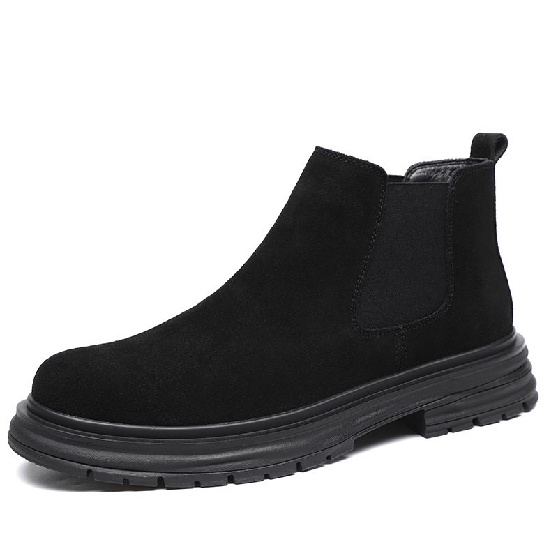 European Warm Series Martin For Men, Autumn High-Top British Style Work B, Men's Waterproof Non-Slip Mid-Top Motorcycle Leather_vogvips.com