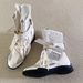 Women Boxing Boots Cowhide Version ~ Casual Mesh Sandals For Women 2025 New Boxing Duck Hunting Lace-Up Round Toe Versatile Single Boots_vogvips.com