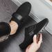 2025 New Suede Fashion Footbed Beach Soft Cork Nonslip Men Clogs Slippers With Arch Support_vogvips.com