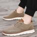 Men's Large Size New Low Top Fashion Casual Sports Shoes Breathable Flying Mesh Single Shoes Vacation Walking Shoes_vogvips.com