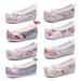 Bow Hanfu Style Women's Embroidered Raised Toe, Ancient Costume Cloth Shoes, Students_vogvips.com