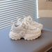 Boys And Girls Fashion Sports 2026 Autumn New Non-Slip Soft Sole Casual White Children's Lightweight Running Shoes_vogvips.com