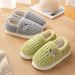 Lidani Cotton Women In Winter 2025 New Indoor Home Bag With Slip Resistant And Warm Plush Slippers For Men_vogvips.com