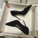 Comfortable Student Etiquette High Heels Black French Pointed Toe Stiletto Interview Professional New Graduation Single_vogvips.com