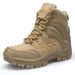 Men's Outdoor Hiking Boots - Lightweight & Durable High-Top Trekking Shoes For Travel & Adventure (Sand/Black/Brown/Green)_vogvips.com