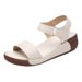 Casual Soft-soled Non-slip Slip-on Women, New Versatile Indoor And Outdoor Platform Heel Sandals For Ladies_vogvips.com