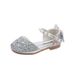 New Small Big Child Girl Princess Baby Single Shoe Sandals Dance Performance Shoes_vogvips.com