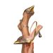 New Women's Shoes High-grade Sense Square Head One-line Buckle High Heel Waterproof Platform High Heel Sandals_vogvips.com