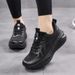 New Outdoor Casual Shoes Heightening Shoes Women's Air Cushion Hiking Shoes Hiking Shoes_vogvips.com