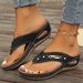 Summer Womens Sandals Orthopedic Flip-Flops With Arch Support Thick Sole Slippers Non-Slip For Daily Wear Beach_vogvips.com