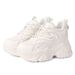 Platform Height Increasing Dad Sneakers 2024 New Spring And Autumn Black Genuine Leather Versatile Women's Casual Sports Shoes_vogvips.com