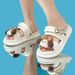 New Cartoon Slippers Women, Non-slip, Thick-soled, Cute, Lightweight EVA Sandals For Home Use_vogvips.com