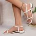 2025 Autumn New Style Clip-Toe Strap Thick-Heeled Versatile Sandals Direct From Manufacturer For Foreign Trade And_vogvips.com