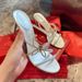 RC Rhinestone 2025 Spring New Slim Heeled Fairy Style Open Toe Sandals For Women With Bow Cross Strap High Heels_vogvips.com