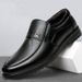 【Direct Delivery】Men's Casual Leather Men's Work Shoes Non-Slip Waterproof Wear-Resistant_vogvips.com