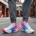 Women's Full Sole Nylon Plate Jogging Shoes Men's Professional Training Running Shoes Racing Sneakers Breathable_vogvips.com