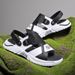 Men's Sandals Summer New Beach Shoes Fashionable Leather Sandals Lazy Slippers Outdoor Casual Men's Shoes_vogvips.com