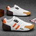 Autumn New Breathable Mesh White Men's Trendy Versatile Flat Casual Single Sports Board Shoes_vogvips.com