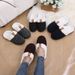 Women's Shoes Hot Cotton Slippers For Women In Autumn And Winter, Couples' Warm Home Furry Slippers Postpartum Care, Cotton Slippers_vogvips.com