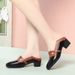 Manufacturer Direct Delivery Of Soft Single French Retro Pointed Leather Shoes, Shallow Loafers For Women, New Autumn_vogvips.com