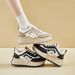 Daddy Shoes Female Student Sports Running Casual Platform Heightening Shoes_vogvips.com